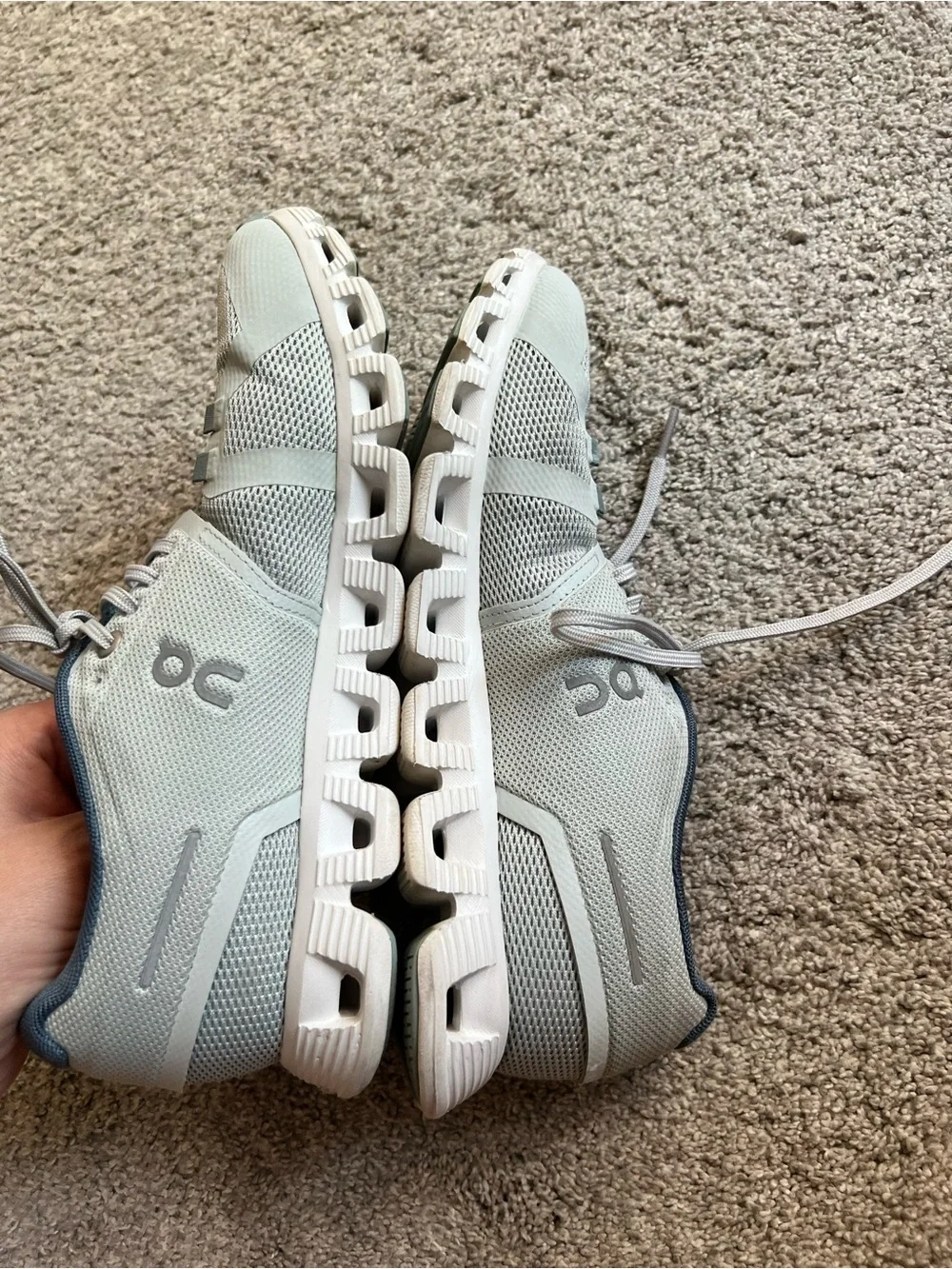 On Running Cloud 5 Surf Cobble Women’s 7.5 Athletic Sneakers Shoes 59.98895